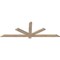 Ekena Millwork Kennewick Smooth Timber Gable Bracket, Douglas Fir, 72"W x 24"H x 1 1/2"D x 3 1/2"F, 8/12 Pitch GBW072X24X0204KEN00SDF - alternate 5